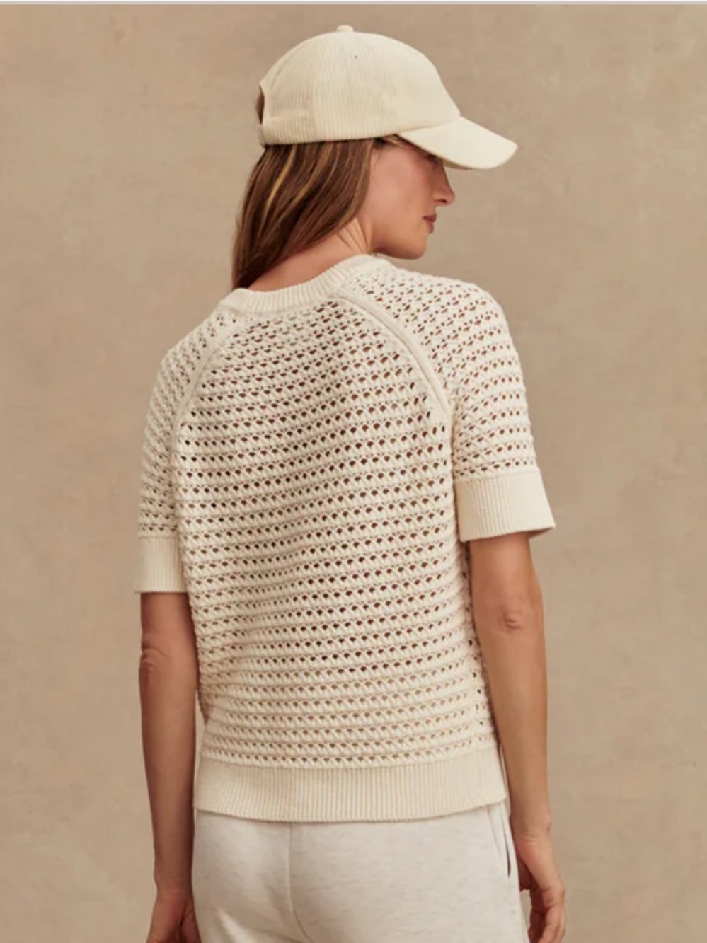 Varley Alva Knit Short Sleeve Sweater - Picture 2 of 10